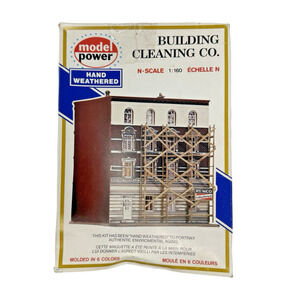 Box of Model Power-N-Scale - Building Cleaning Co Building Kit #1542, PLS READ